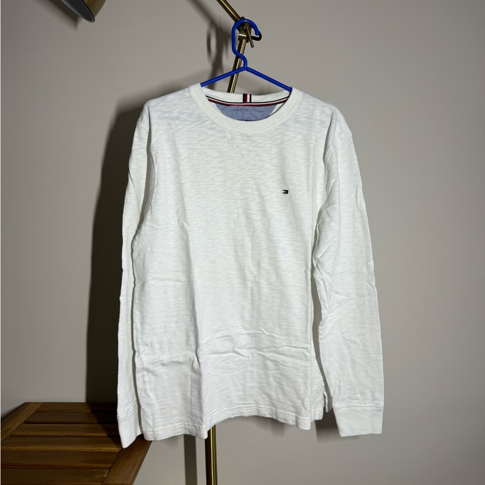 TOMMY HILFIGER - White Sweatshirt - Men’s Large
